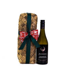 Christmas Wine and Nibbles Gift Basket