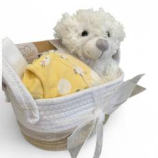 Purr-fectly snuggled-Baby gift Hamper-Lemon