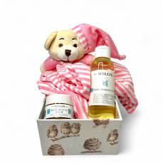 Sleepytime Baby Owl in Pink